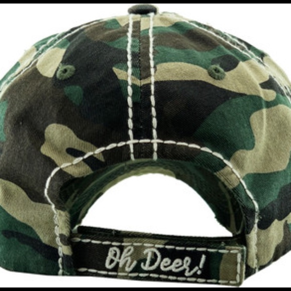 OH DEER WASHED VINTAGE BALLCAP - Picture 11 of 11
